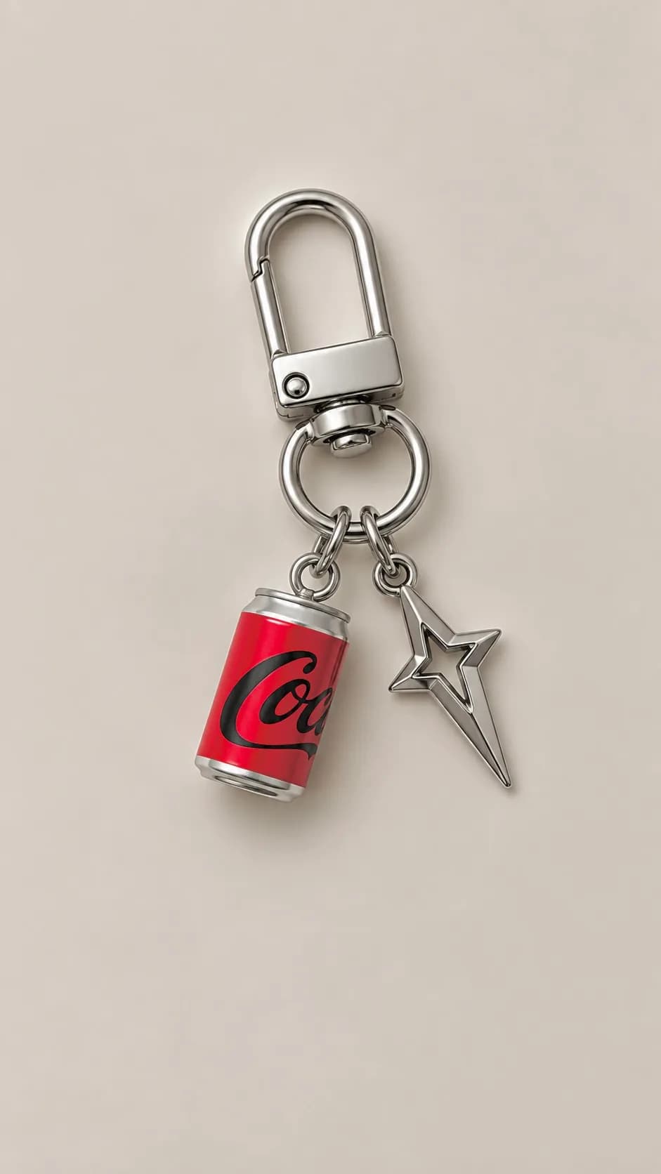 Coke Star Charm in 