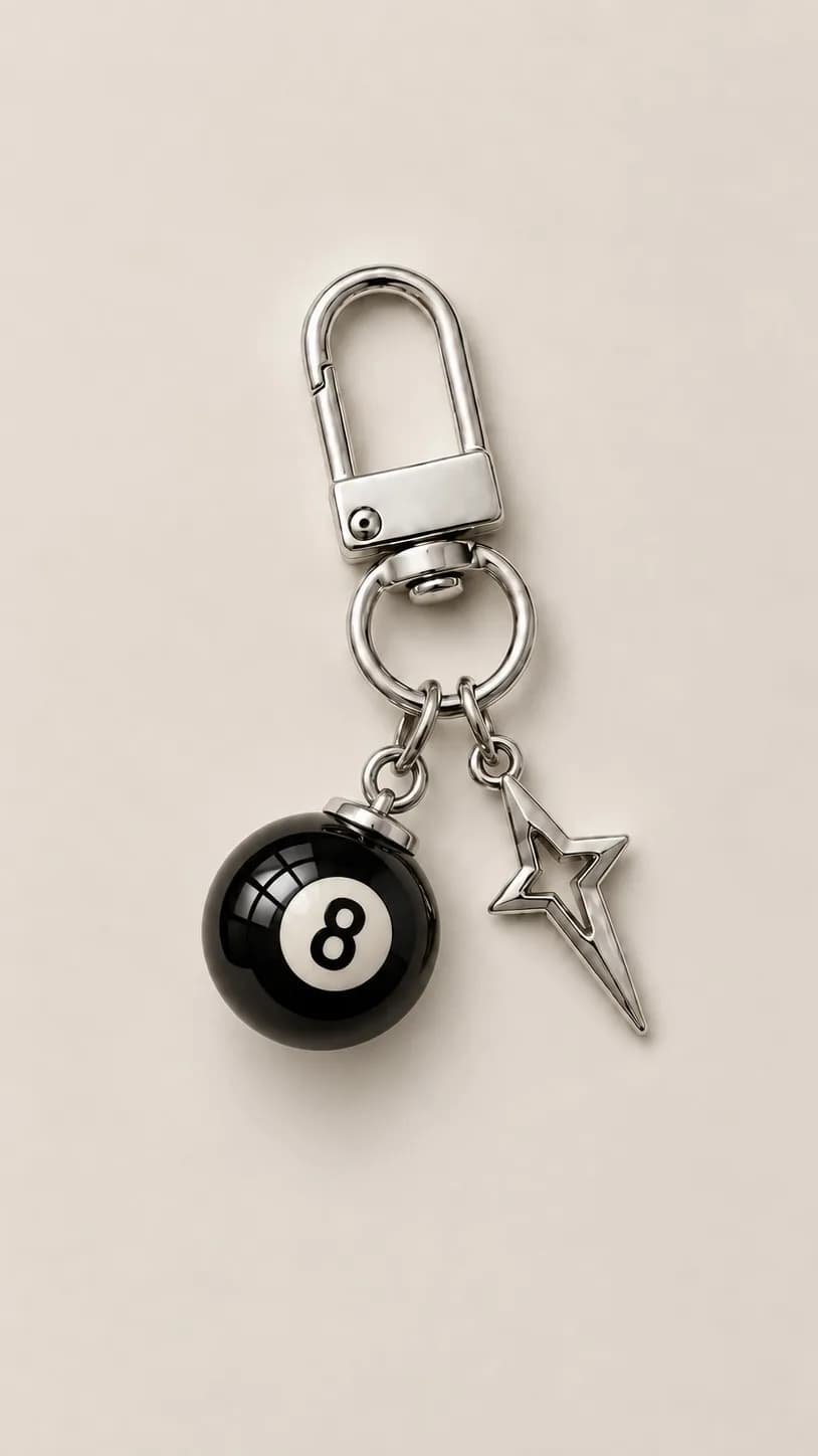 8 Ball Pool Star Charm in