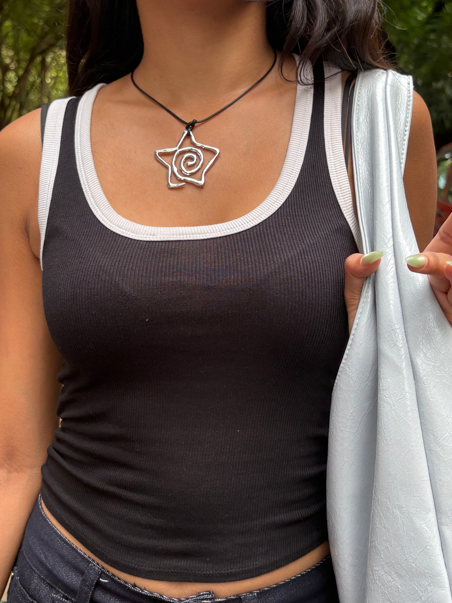 Star Swirl Necklace view 2