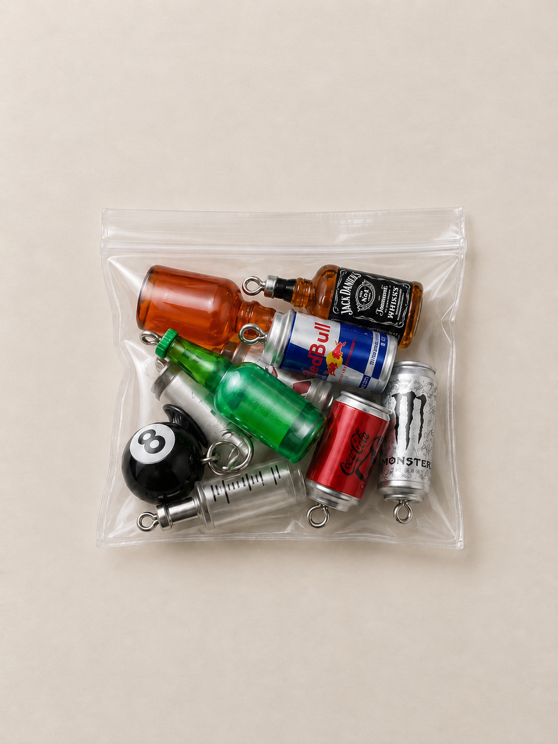 Y2K Mini Charm Set - Premium Minimalist Clothing by Eclatique Clothing