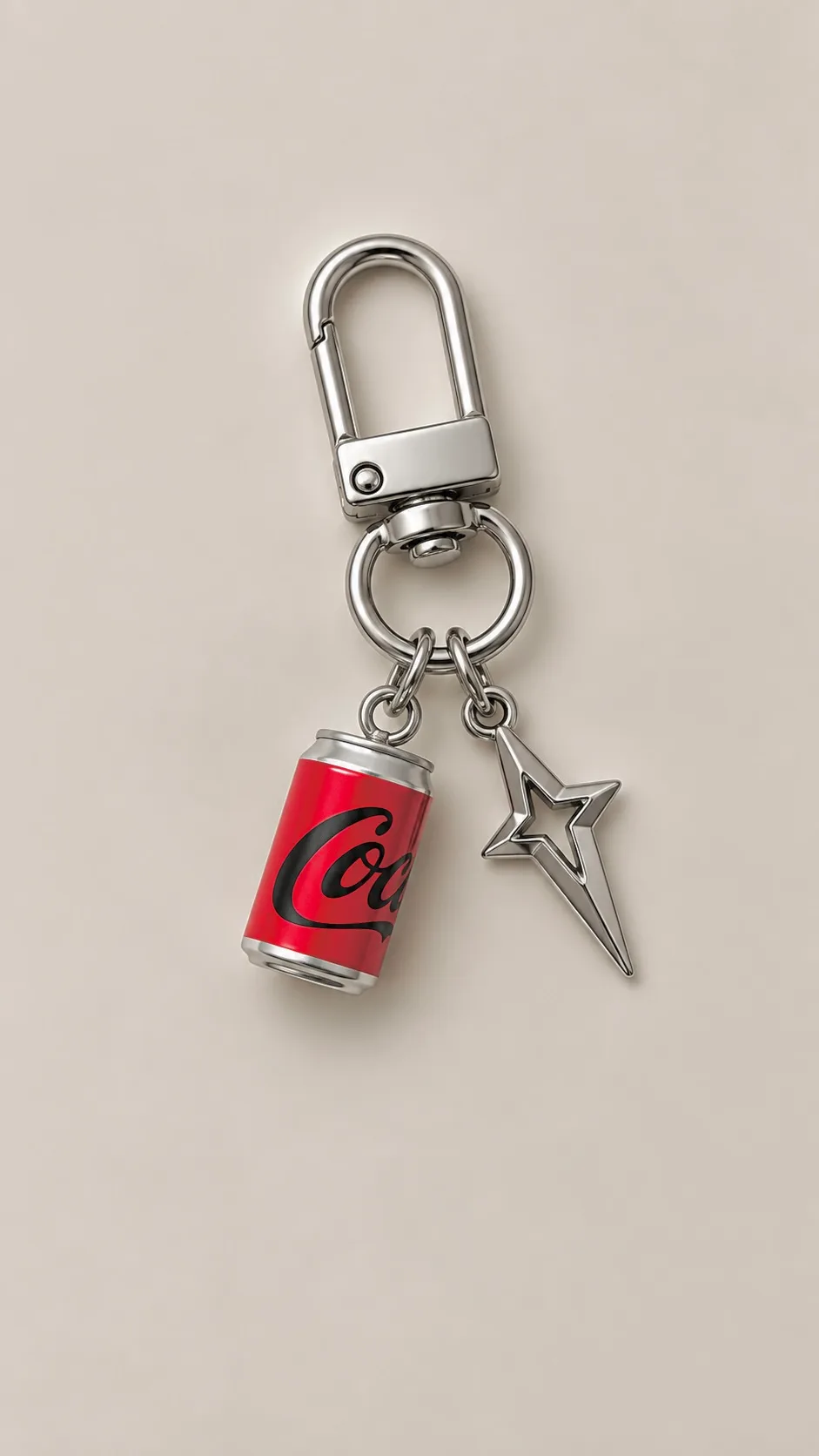 Coke Star Charm